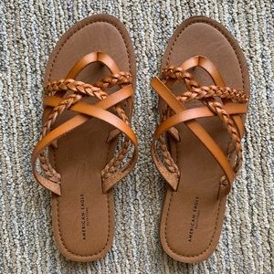 AEO Braided Strappy Sandals